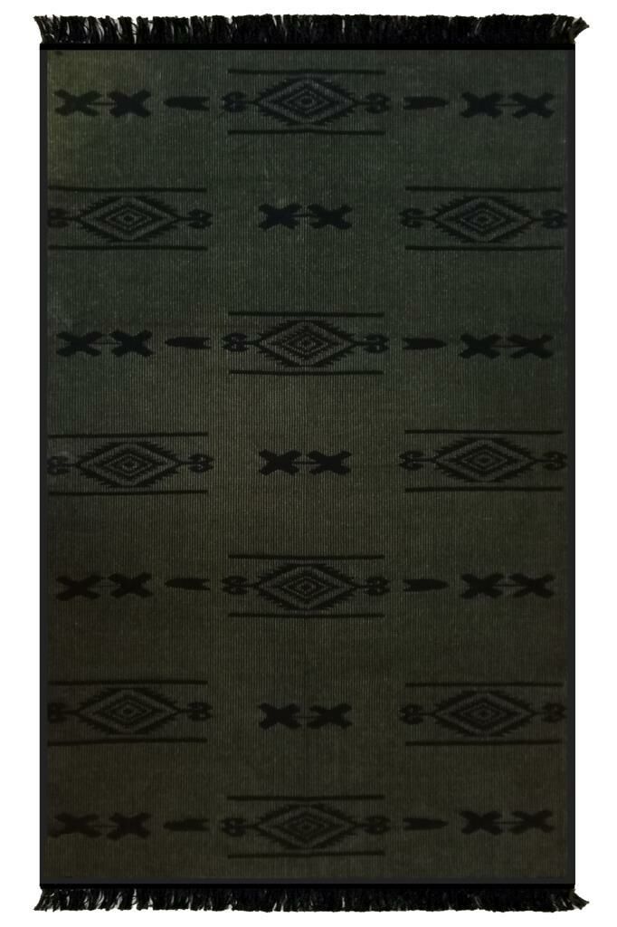 Giz Home Peru Kilim PR3 Yağ Yeşili