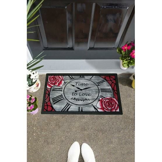 Giz Home İtalyan Format Kapı Paspası 40X68 Saat