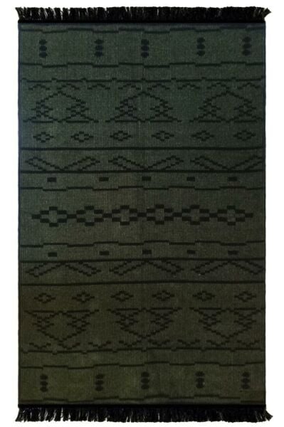 Giz Home Peru Kilim PR2 Yağ Yeşili