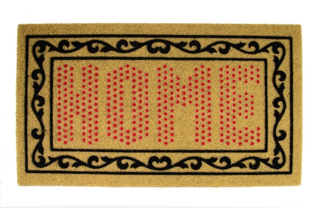 Giz Home İtalyan Kokardo Kapı Paspası 40X70 Home Poıs