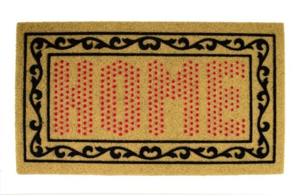 Giz Home İtalyan Kokardo Kapı Paspası 40X70 Home Poıs