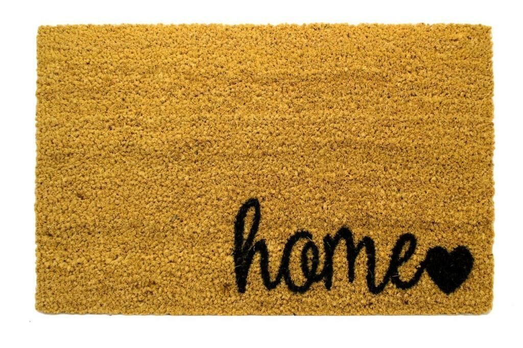 Giz Home Koko Kapı Paspası 33X55 Bej Home Kalp