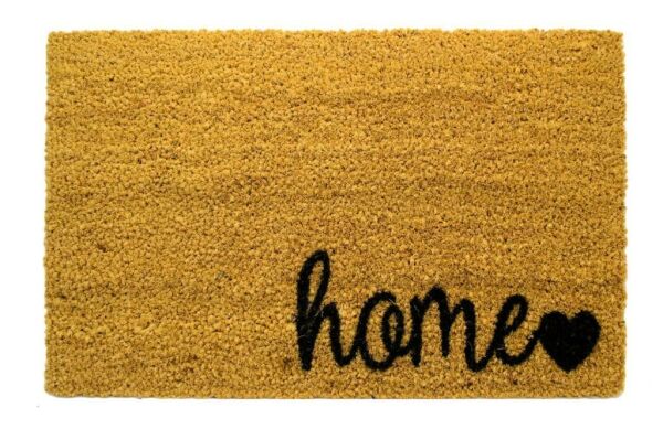 Giz Home Koko Kapı Paspası 33X55 Bej Home Kalp