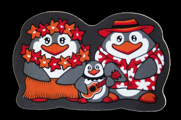 Giz Home İtalyan Sempatik Kapı Paspası 40X68 Penguen