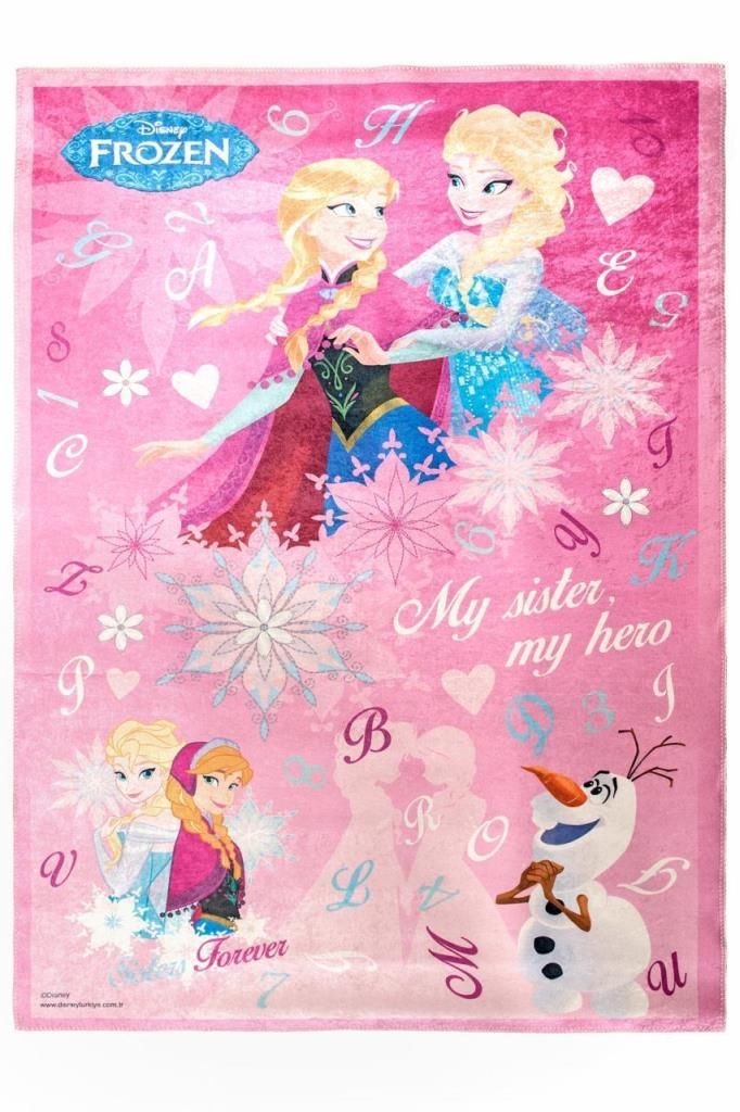 Giz Home Lisanslı Çocuk Halısı Frozen