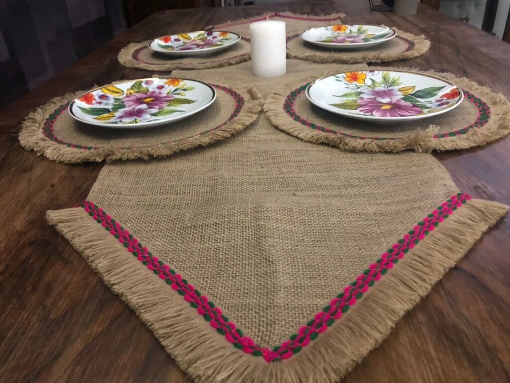 Giz Home E&C Jüt Runner ve Supla Takımı TA203 (4 Kişilik)