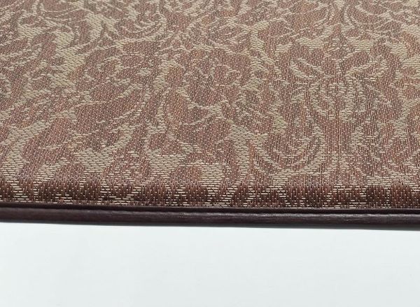 Giz Home Comfort Mat Mutfak Paspası 45X75  Kahve Damask