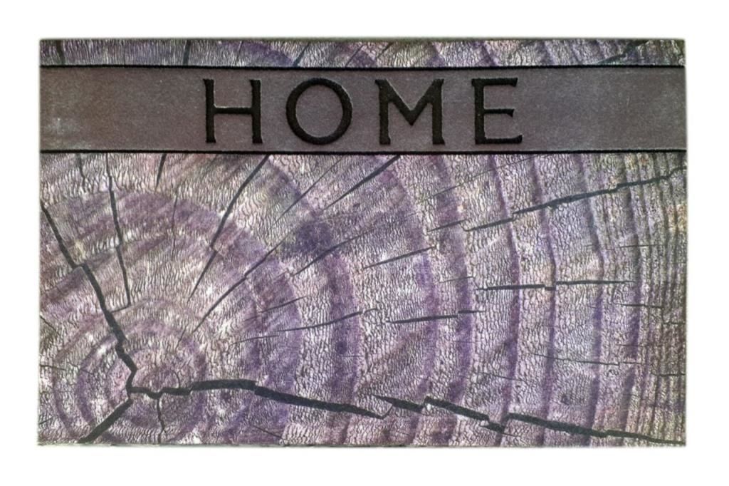 Giz Home Mozaik Kapı Paspası 45X75 Ağaç Home