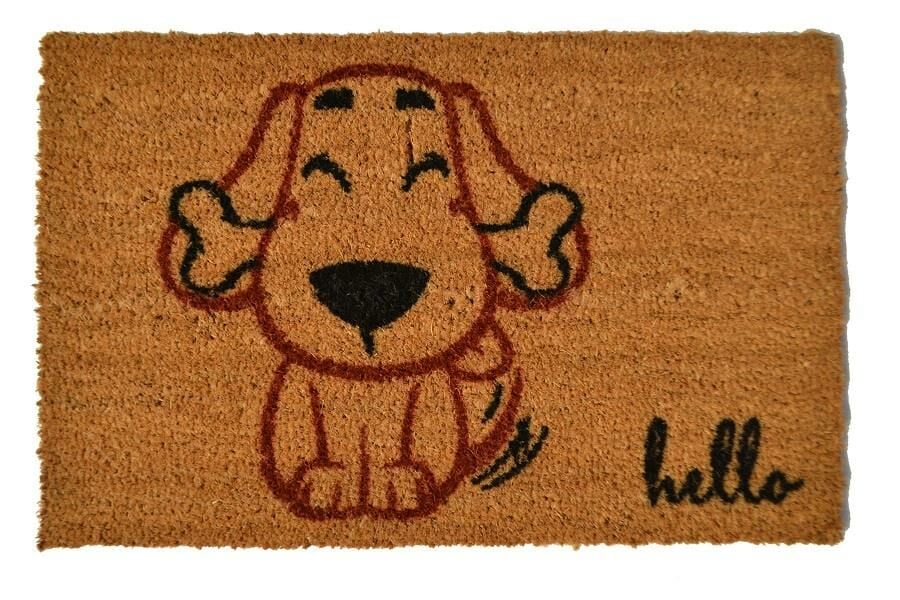 Giz Home Koko Kapı Paspası 40X60 Hello Köpek