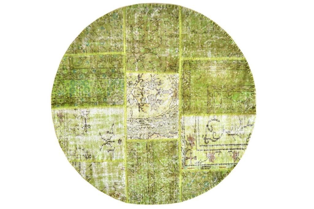Giz Home Anadolu Patchwork El Örgüsü Halı 150X150