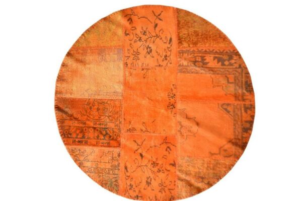 Giz Home Anadolu Patchwork El Örgüsü Halı 150X150