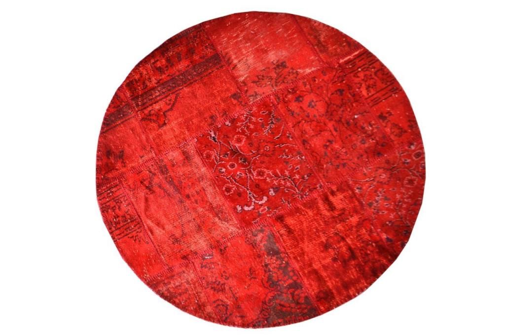 Giz Home Anadolu Patchwork El Örgüsü Halı 150X150
