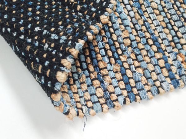 Giz Home Etna Natural Jüt Halı  ET101-102 Denim