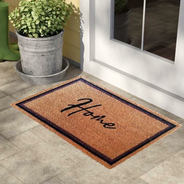 Giz Home Koko Kapı Paspası 40X70 Çift Çerçeveli Home