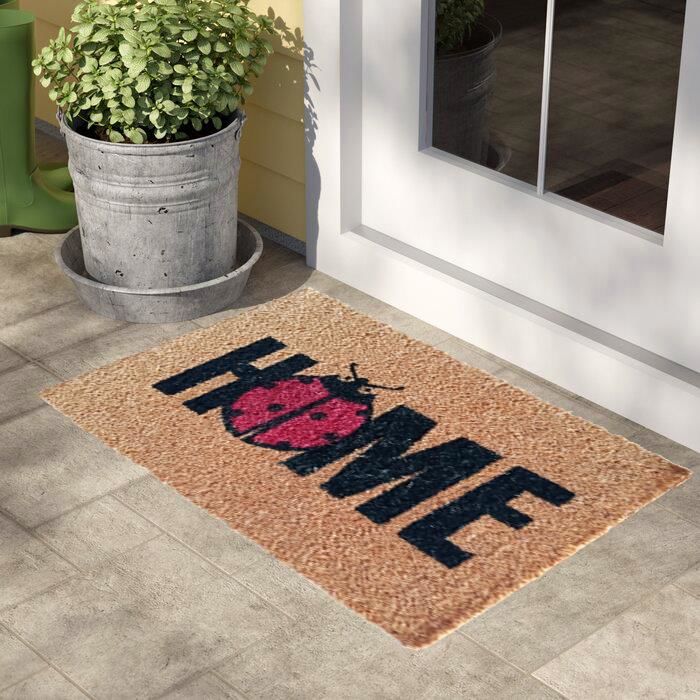 Giz Home Koko Kapı Paspası 40X70 Home Uğurböceği