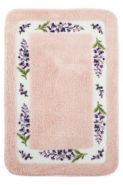 Giz Home Lavender Banyo Paspası 80X150 Pink
