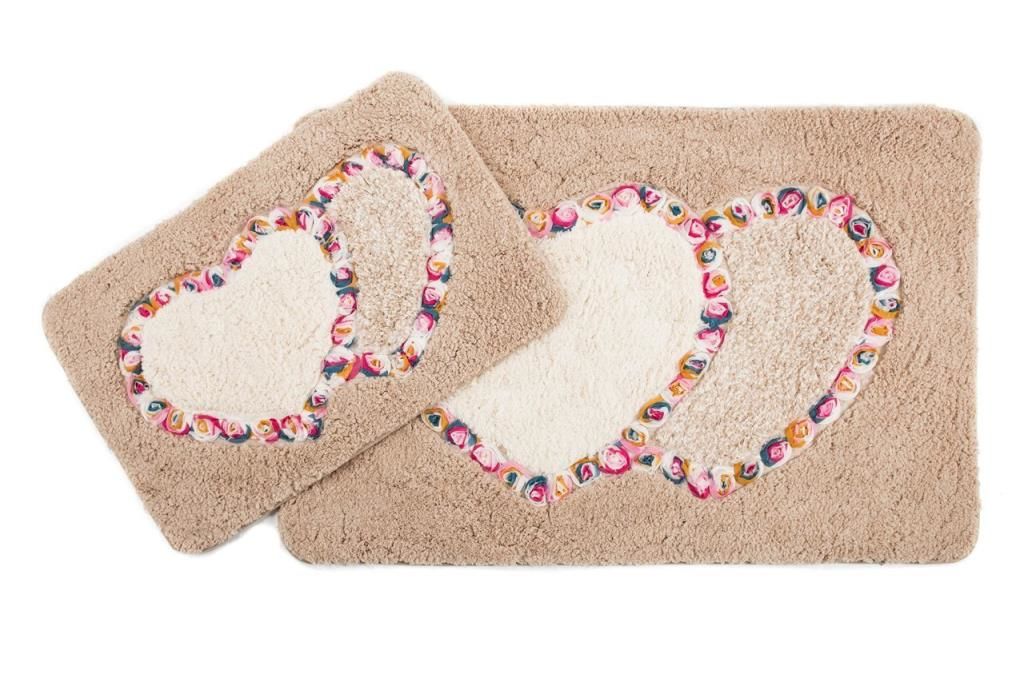Giz Home Tessa Klozet Takımı 2'Li Heart Beige