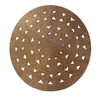 Giz Home June Jüt Halı  120X120 JN112