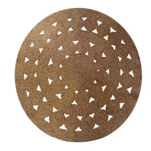 Giz Home June Jüt Halı  120X120 JN112