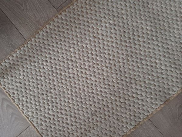 Giz Home Sisal Mat Jüt Halı 60X120 Krem