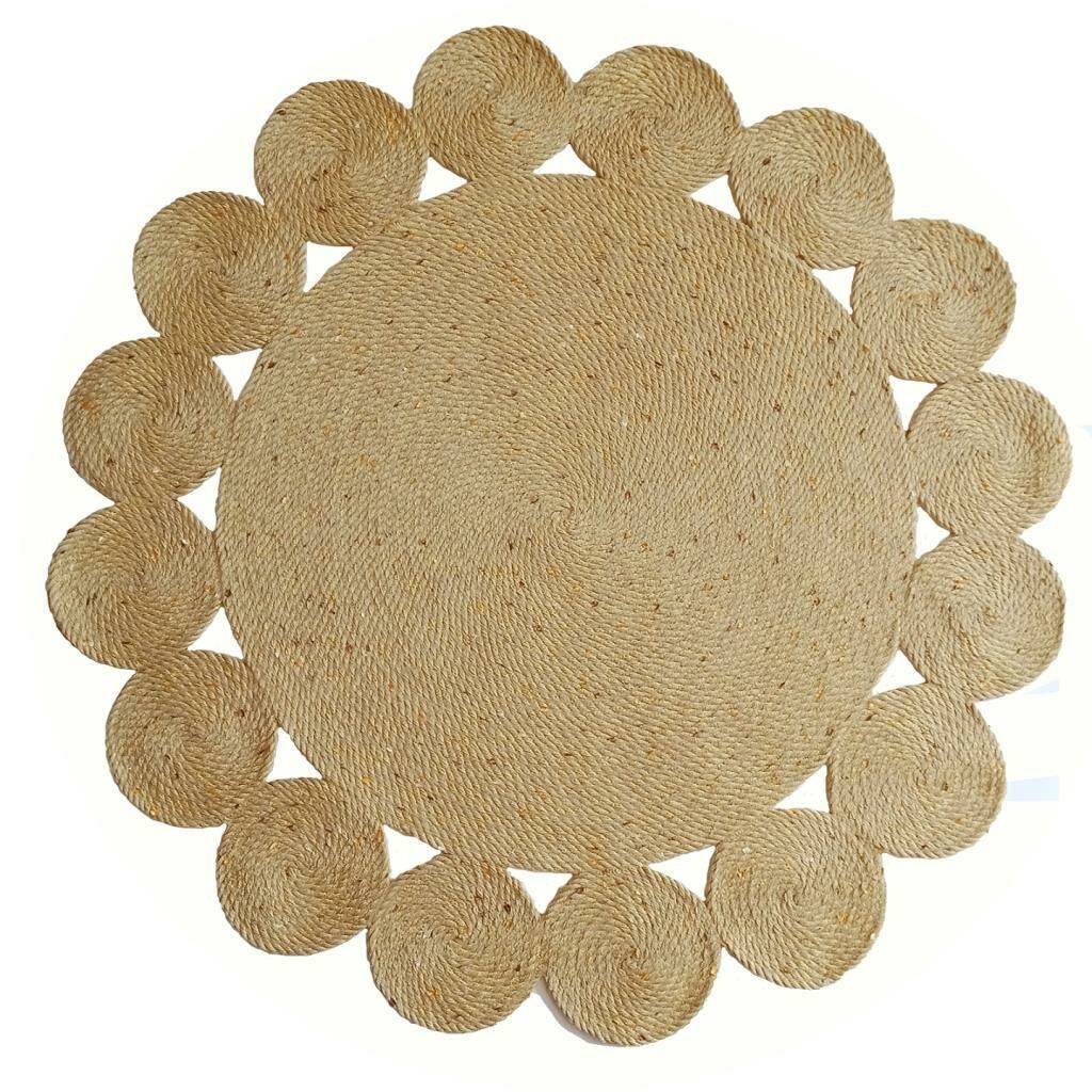 Giz Home June Jüt Halı 90X90 JN105
