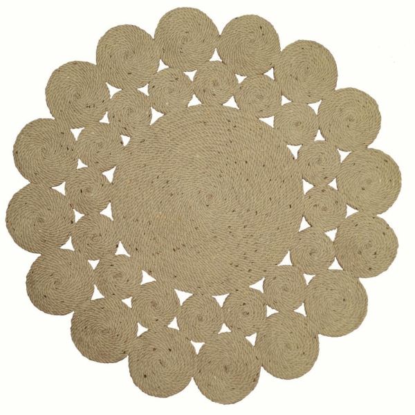 Giz Home June Jüt Halı 120X120 JN110
