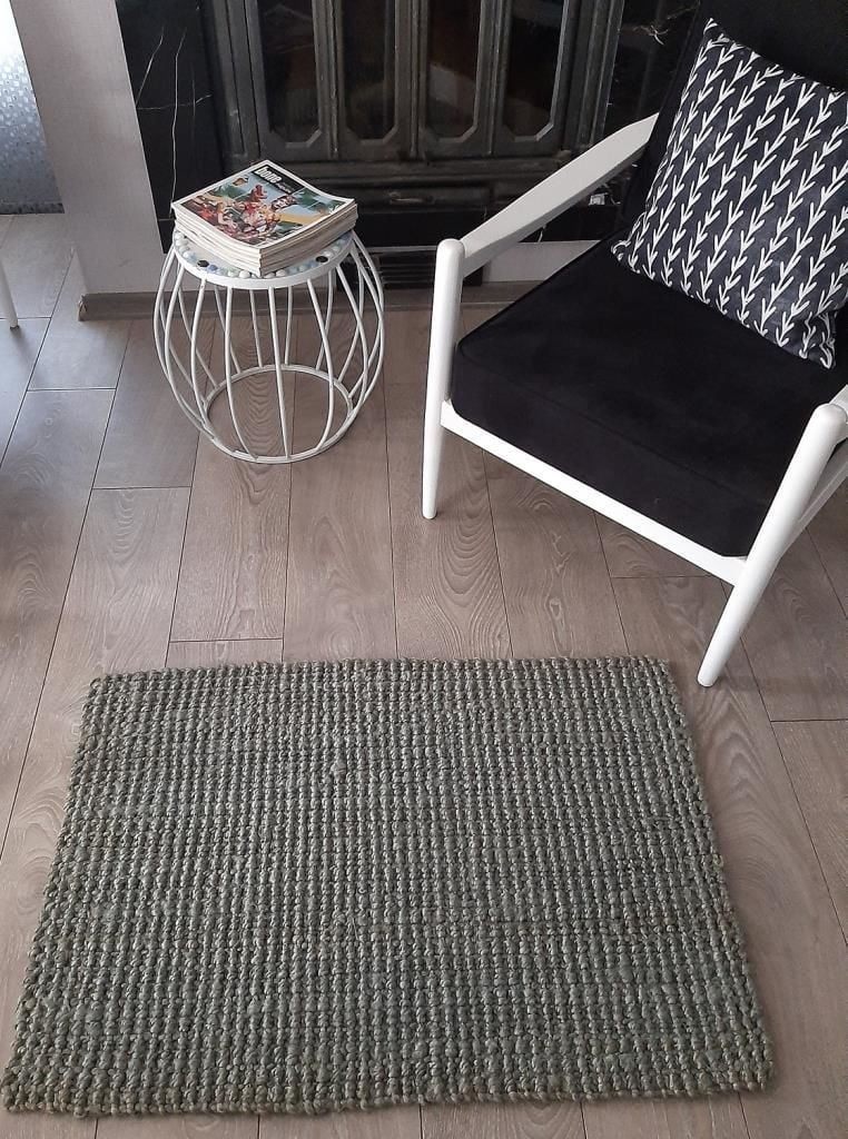 Giz Home Lido Jüt Halı 60X90 Gri