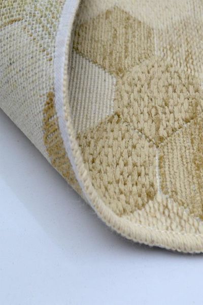Giz Home Lana Yün Halı 2162 Krem Bej