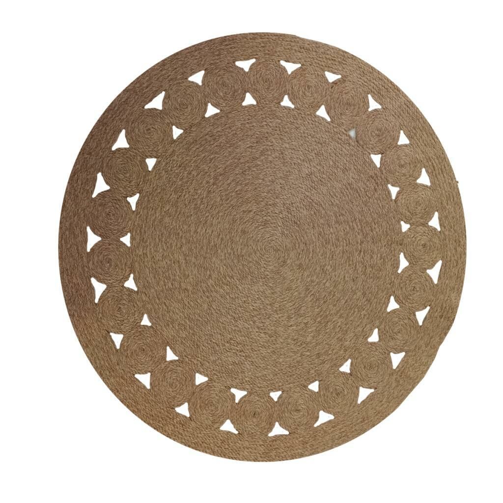Giz Home June Jüt Halı  90X90 JN108