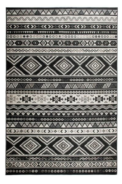 Giz Home Attika Halı Siyah 27-1867