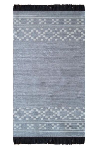 Giz Home Mina Kilim 120x180 Cm Gri Bordür