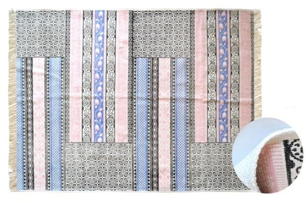 Giz Home Etnik Pamuklu Kilim 120X180 Pembe