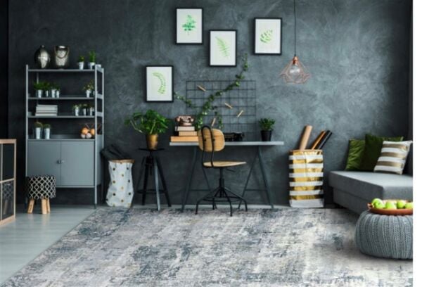 Giz Home Mirage Halı Mavi 03